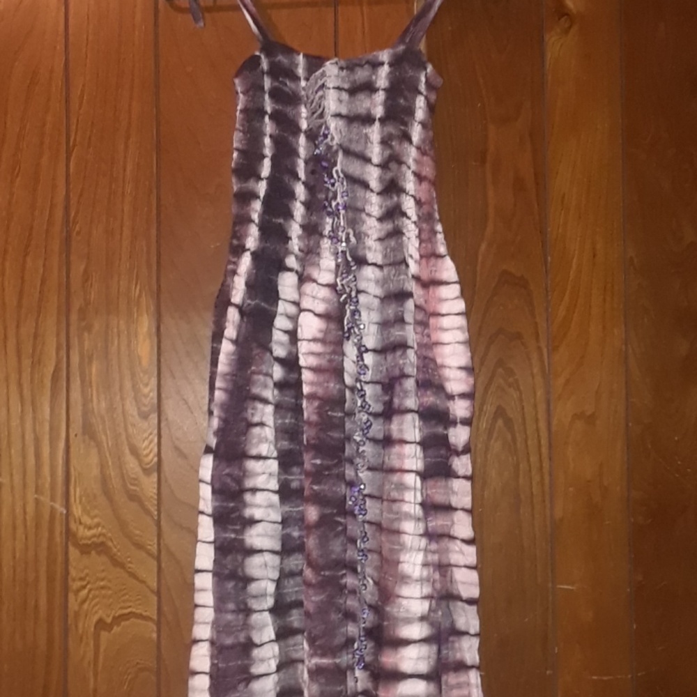 Tie dyed maxi